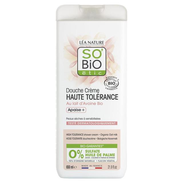 3517360019841 - SO'BIO ETIC - Crème de douche Haute tolérance au lait d'Avoine Bio