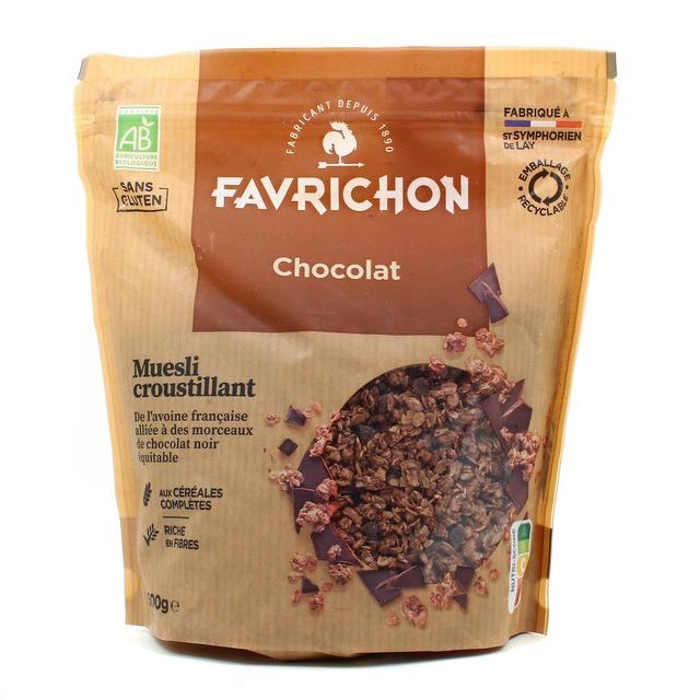 3111900350342 - Favrichon - Muesli croustillant Chocolat bio sans gluten