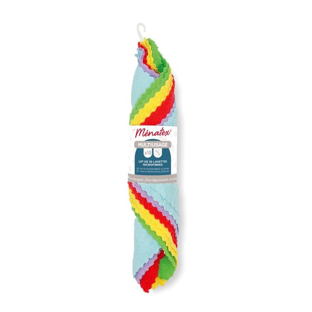 3061050000942 - Ménatex - Lavettes microfibre 