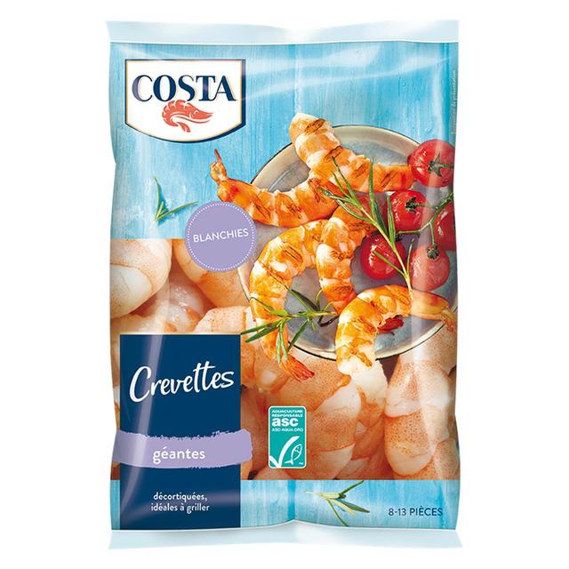 4008467051142 - Costa - Crevettes géantes ASC décortiquées