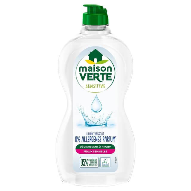 3178041363242 - Maison Verte - Liquide vaisselle 0% Allergènes