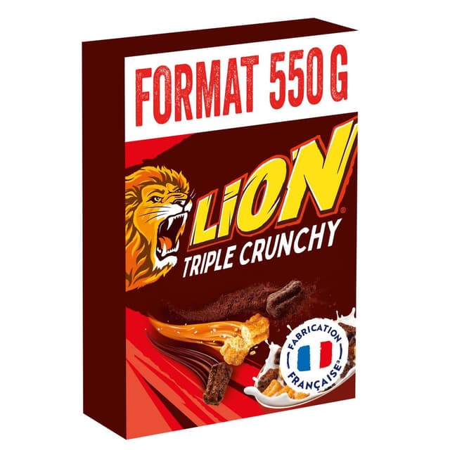 8445290183842 - Lion - Céréales Lion Triple Crunchy 