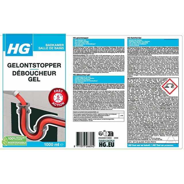 8711577266042 - HG - Déboucheur gel 
