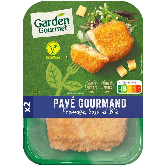 7613036337342 - Garden Gourmet - Pavé Gourmand Fromage Soja et Blé
