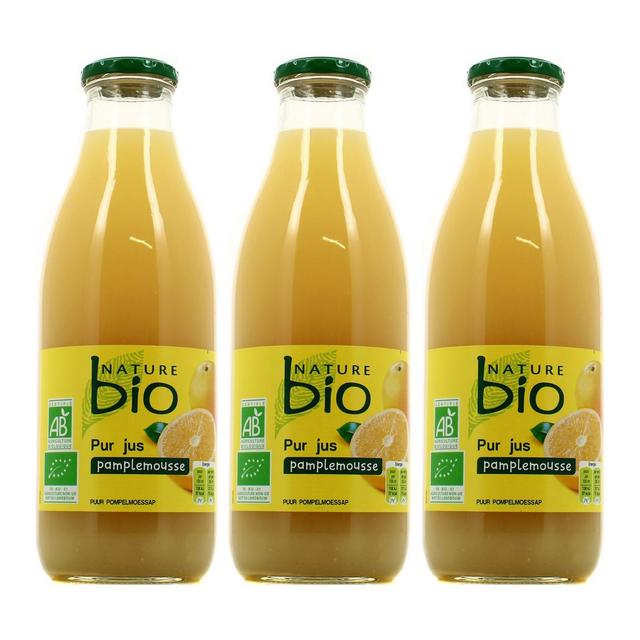 2050000308642 - Nature Bio - Pur jus de pamplemousse blanc bio