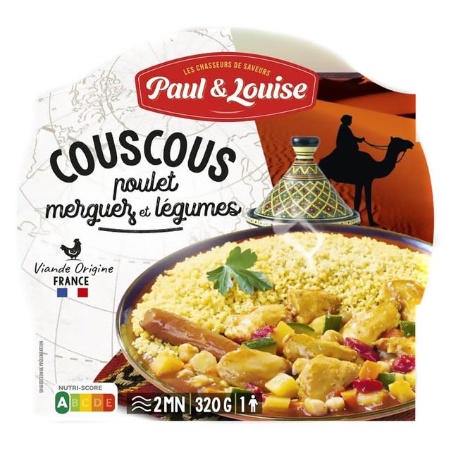 3379670019542 - Paul & Louise - Couscous Poulet Merguez micro-ondes
