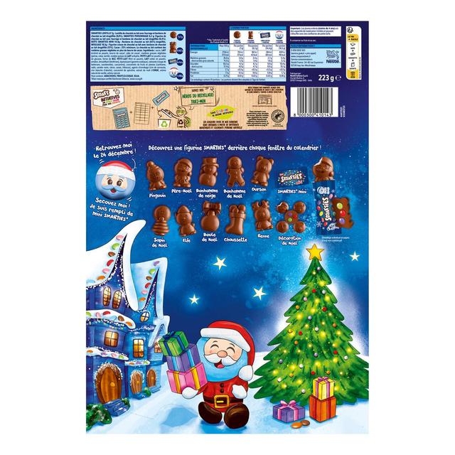 8000300410143 - Smarties - Calendrier de l'Avent Chocolat Au Lait 