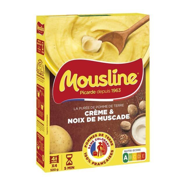 3760381260543 - Mousline - Purée Crème et Noix de Muscade