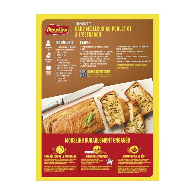 3760381260543 - Mousline - Purée Crème et Noix de Muscade