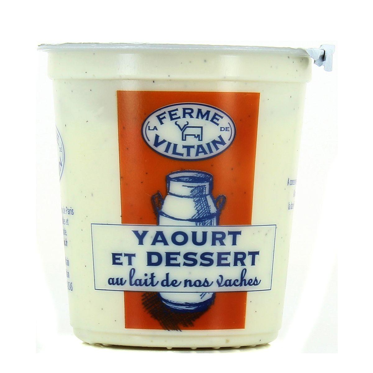 Ferme de Viltain - Yaourt Dessert à la Vanille