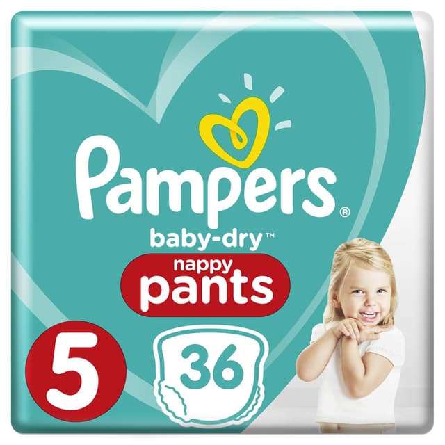 4015400841043 - Pampers Babydry Nappy Pants - Couches culottes T5 12/17kg