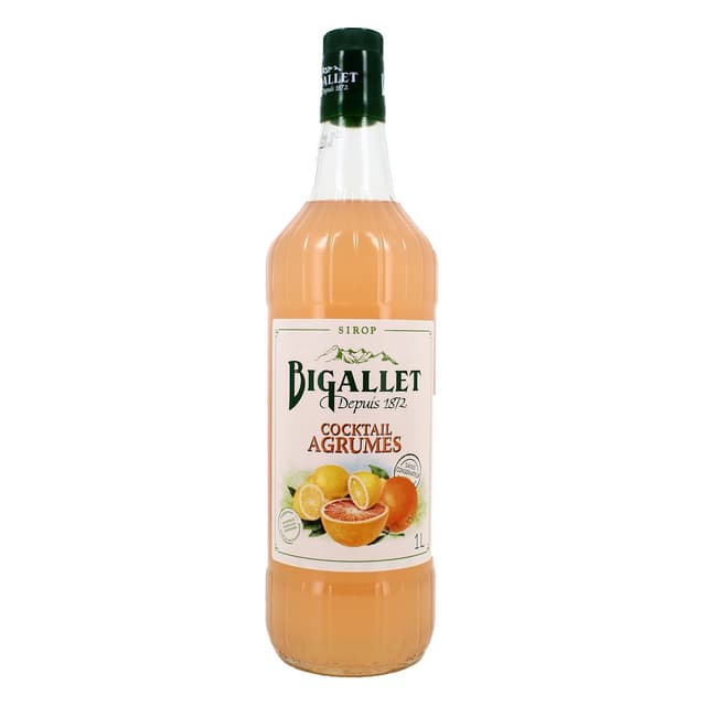 3336770001143 - Bigallet - Sirop cocktail d'agrumes