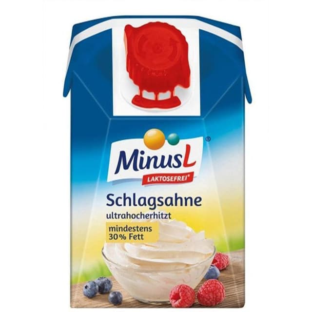 4062800011743 - Minus L - Crème 30% Mg Sans Lactose Fluide UHT