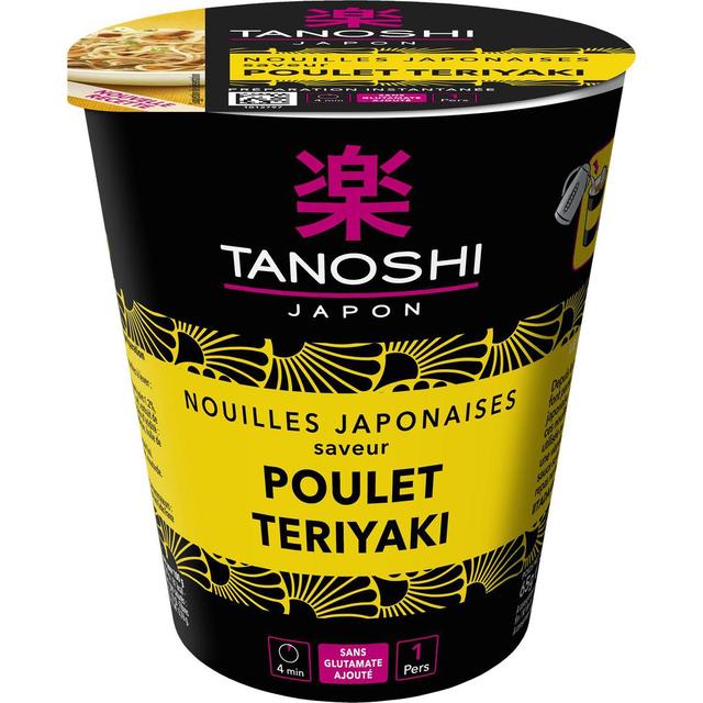 3229820762043 - Tanoshi - Japon - Nouilles Japonaises Saveur Poulet Teriyaki en cup