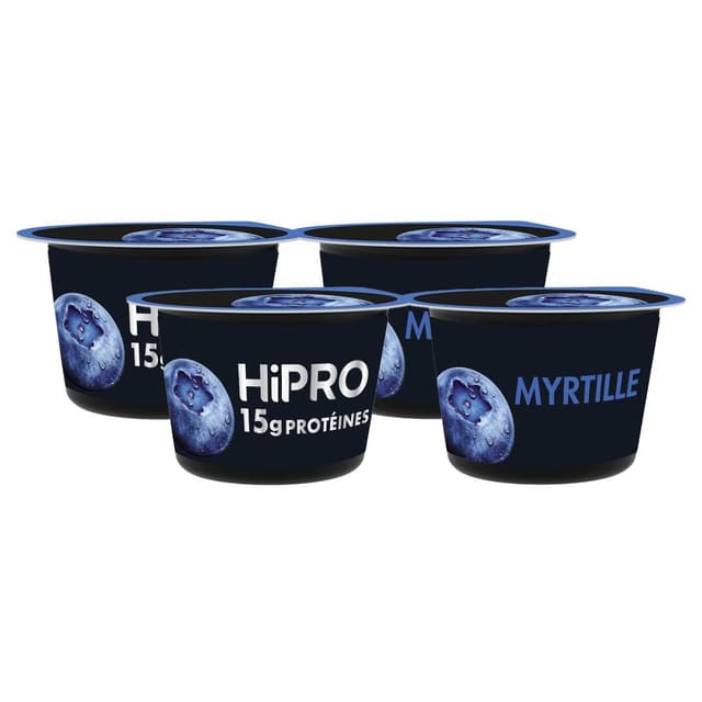 2050000422843 - HiPRO - Yaourt myrtille protéiné 0%mg