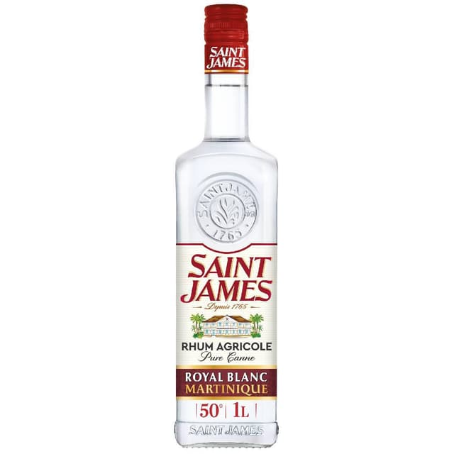3255537513043 - Saint James - Rhum blanc agricole Martinique 50°