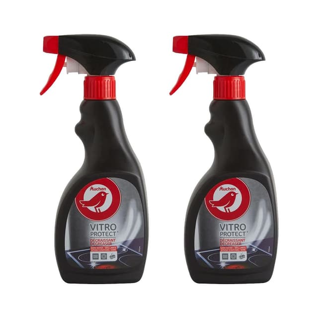 2050000415043 - Auchan - Spray Vitro protect dégraissant plaques vitroceramic et induction