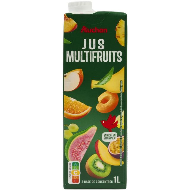 3596710355143 - Auchan - Jus multifruits à base de concentré