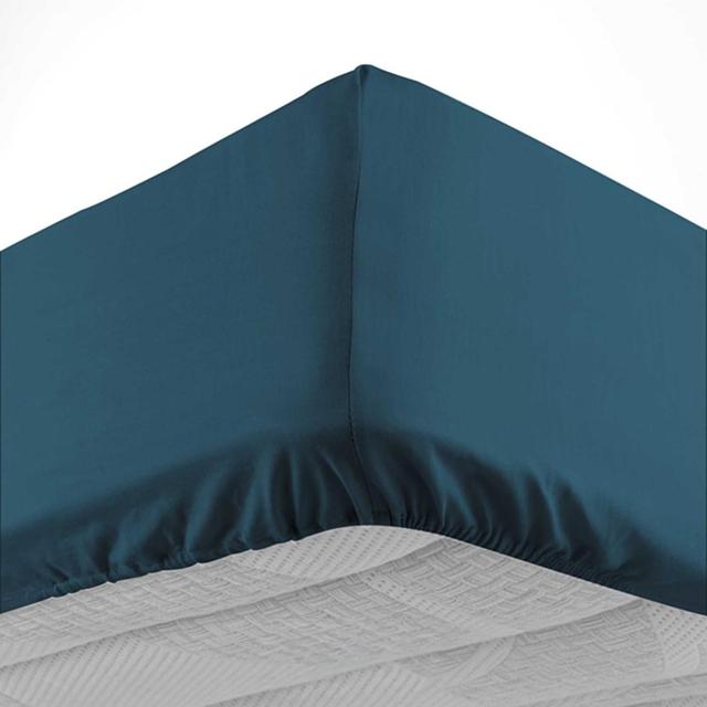 3574386445443 - Douceur D Interieur - Drap housse uni bleu
