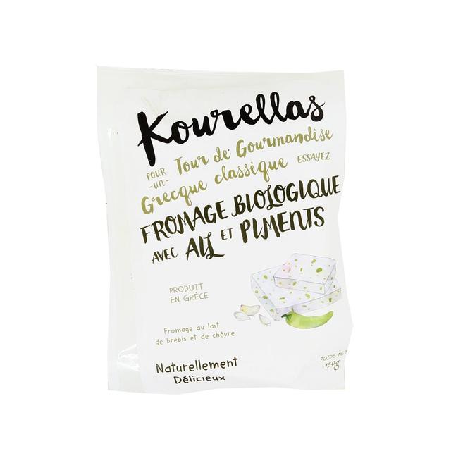 5200101976043 - Kourellas - Fromage Grec Ail et Piments Bio