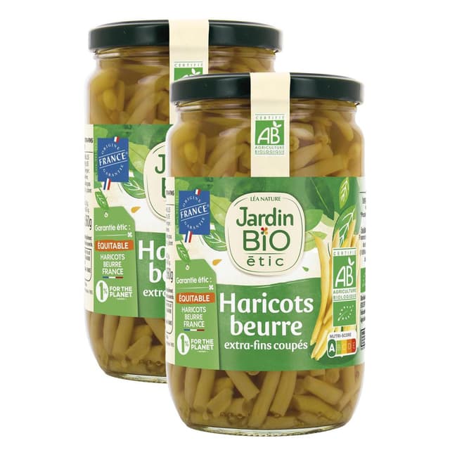 2050000419843 - Jardin Bio Etic - Haricots beurre extra fins coupés bio