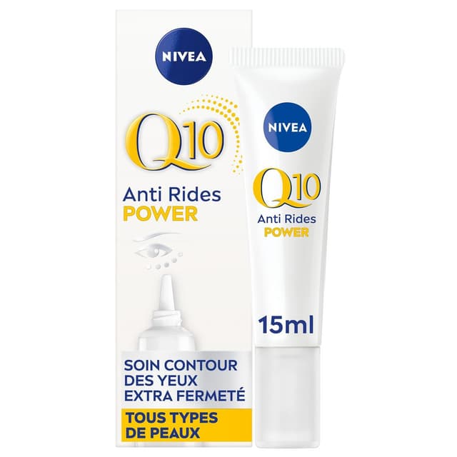 4005808760244 - Nivea - Soin anti-rides power contour des yeux extra fermeté Q10