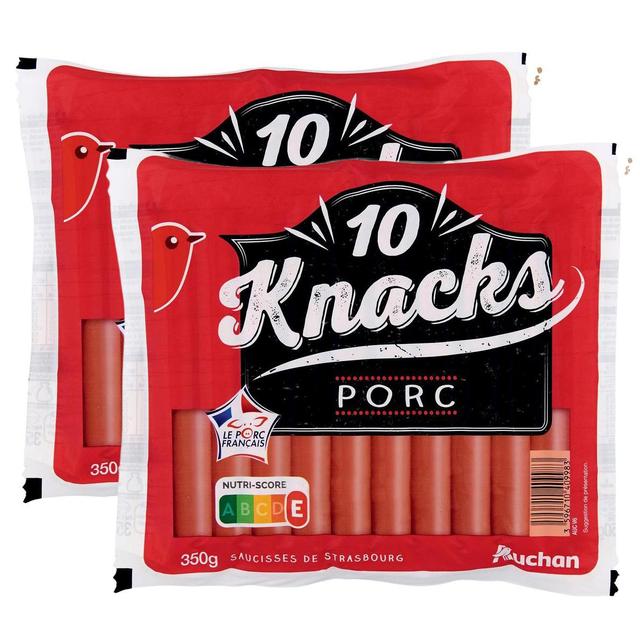 2050000410444 - Auchan - Knacks au Porc