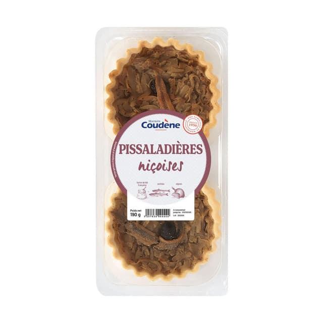 3257630000444 - Coudène - Pissaladières Niçoises Oignons et Anchois