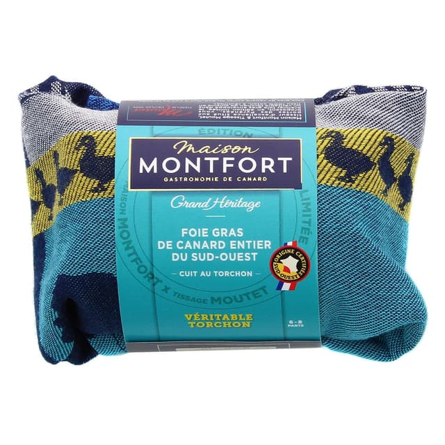3104544111844 - Maison Montfort - Foie Gras de Canard Entier au Torchon