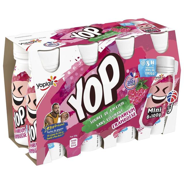 3329770052444 - P'tit Yop - Yaourt à boire Framboise
