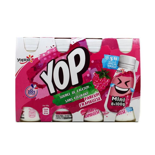 3329770052444 - P'tit Yop - Yaourt à boire Framboise
