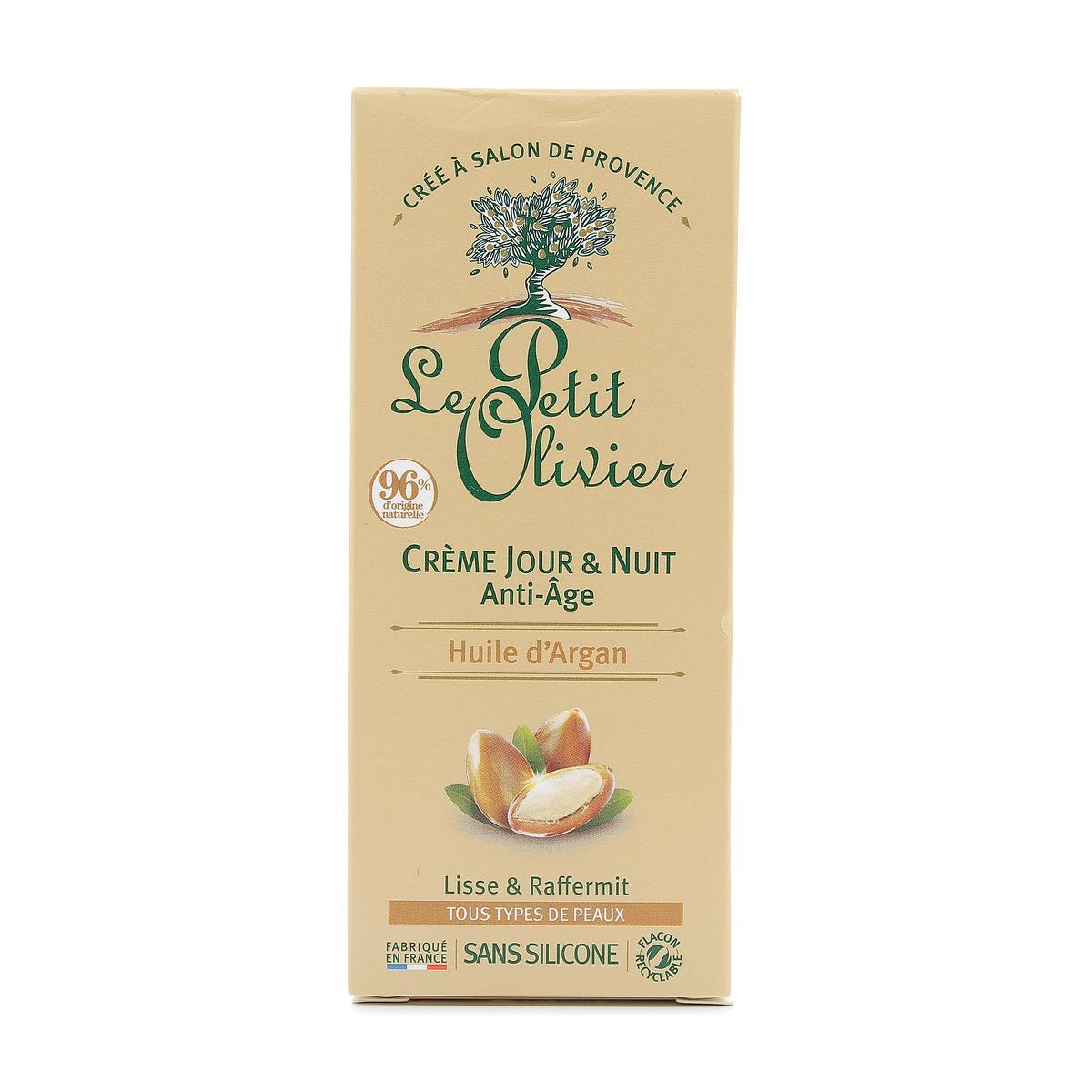 3549620033144 - Le petit Olivier - Crème Jour & Nuit Anti-Âge Huile d'Argan