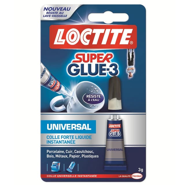 3255460144444 - Loctite - Colle Superglue 3 originale liquide
