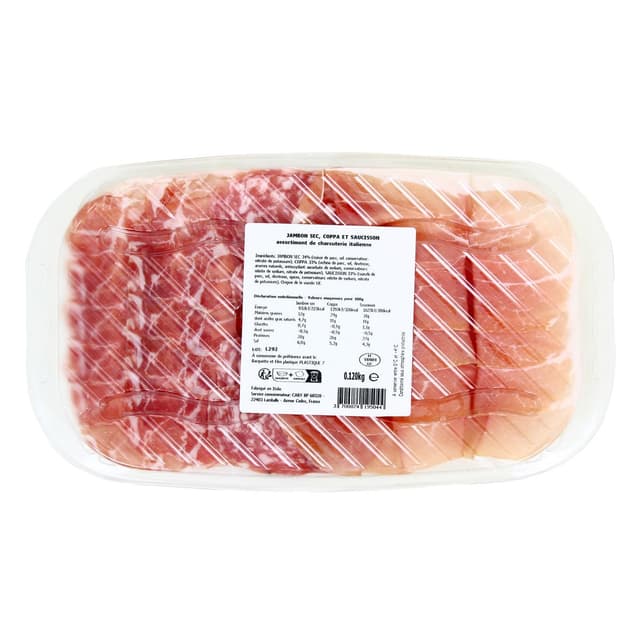 3700874195044 - Caby - Plateau Trio de Charcuterie Italienne