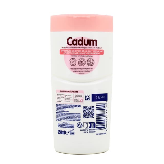 3600551187044 - Cadum - Gel douche surdoux peche et abricot