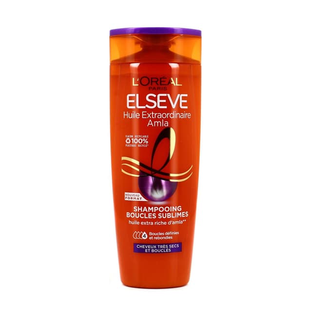 3600524098544 - Elsève - Shampooing huile extraordinaire boucles sublimes