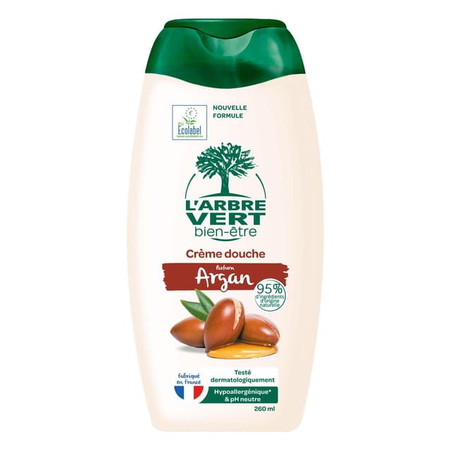 3450601100345 - L'Arbre Vert Bien-Etre - Crème Douche Argant