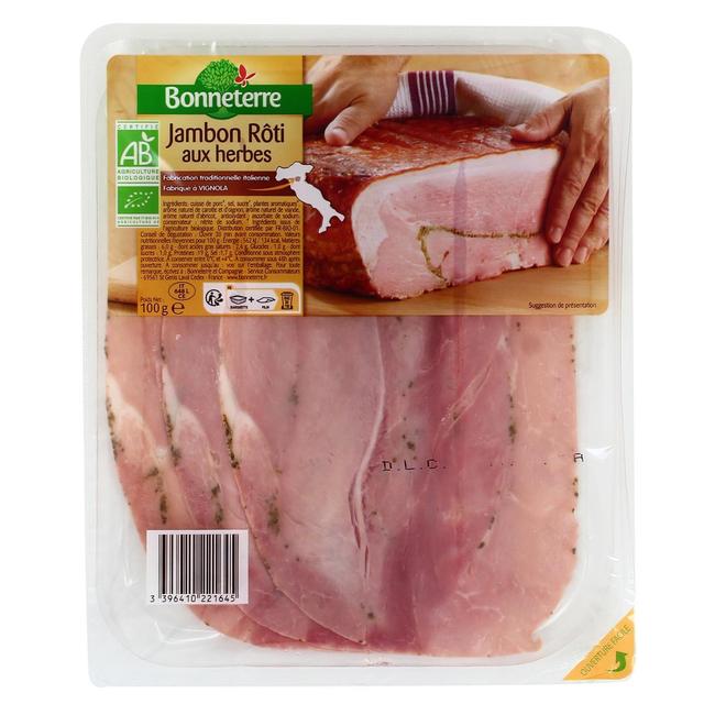 3396410221645 - Bonneterre - Jambon Rôti Bio aux Herbes