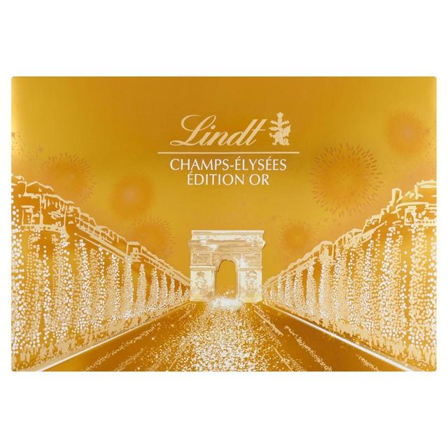 3046920002745 - Lindt - Champs-Elysées Edition d'or chocolat pétillant 