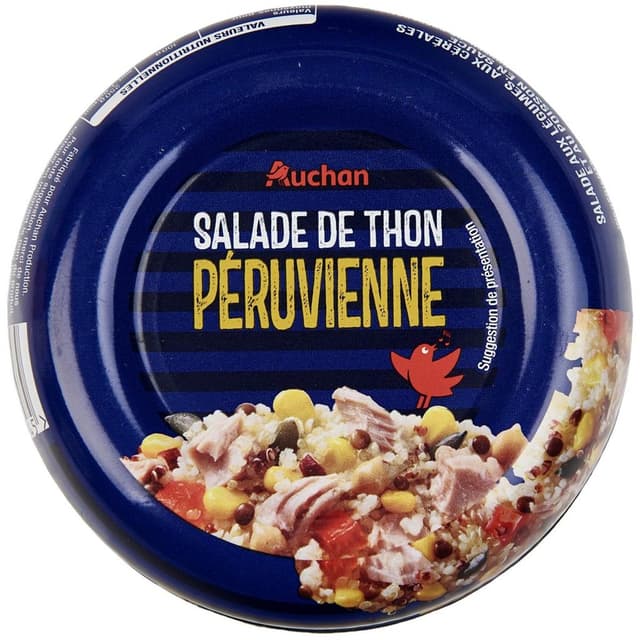 3596710523245 - Auchan - Salade de Thon Péruvienne