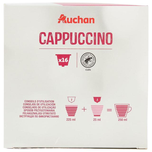 3596710525645 - Auchan - Capsules de café Cappuccino