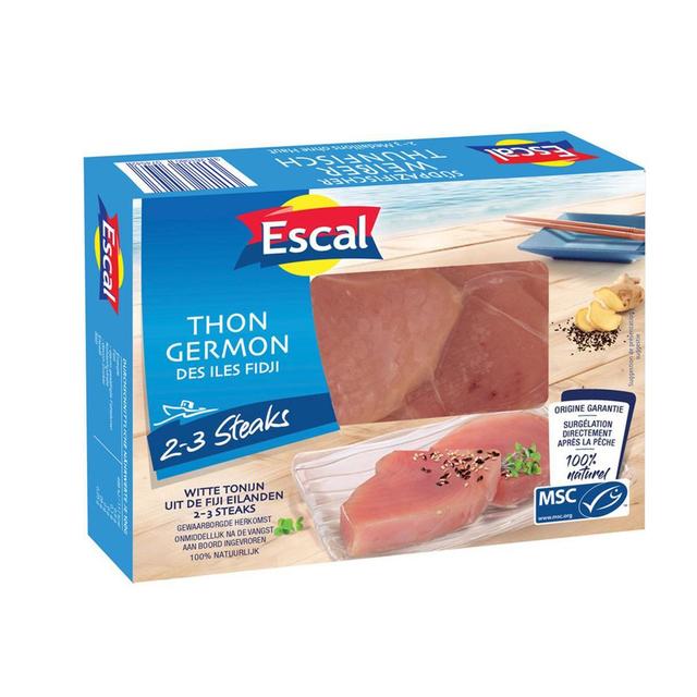 3261080786445 - Escal - 2 fiilets de thon Germon MSC 2x125g