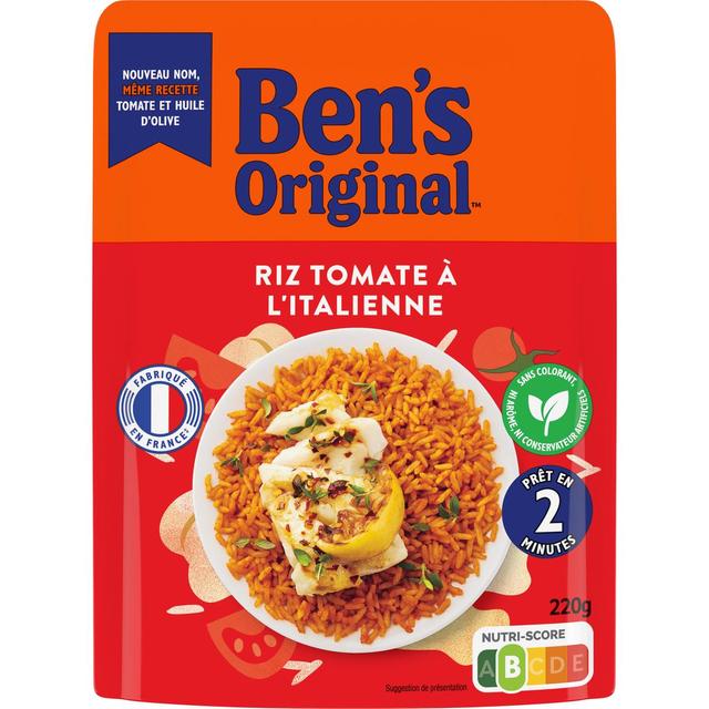 3487400006745 - Ben's Original - Riz Micro-Onde Express Tomate à l'Italienne