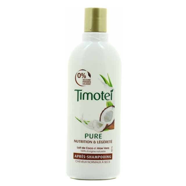 8710908307645 - Timotei - Après-Shampooing pure au lait de coco et à l'aloé vera