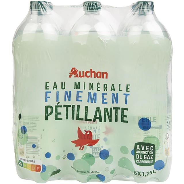 3596710518845 - Auchan - Eau minérale naturelle gazeuse