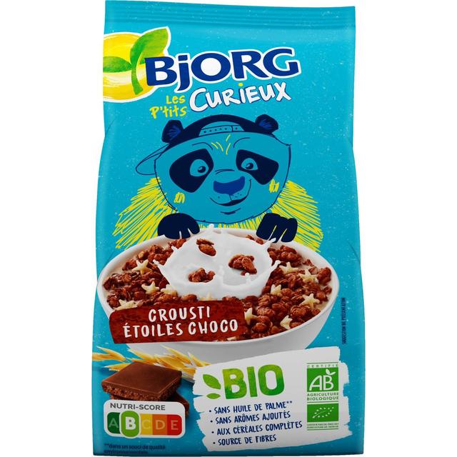 3229820799445 - Bjorg - Les Petits Curieux - Crousti Etoiles Chocolat Bio