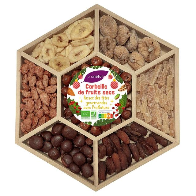 3664641010346 - Pronatura - Corbeille de fruits secs bio Noel 