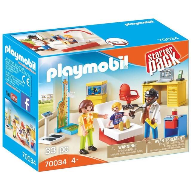 4008789700346 - PLAYMOBIL® City Life - Starter Pack- Cabinet de pédiatre