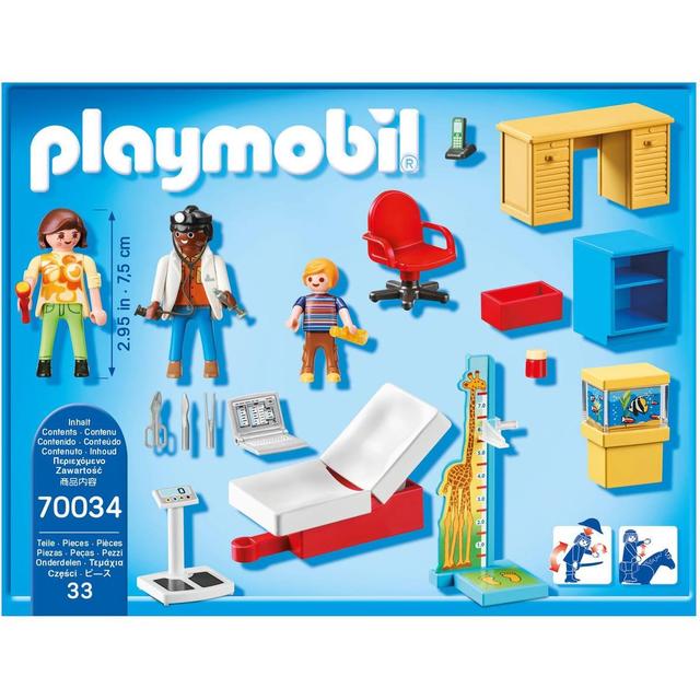 4008789700346 - PLAYMOBIL® City Life - Starter Pack- Cabinet de pédiatre