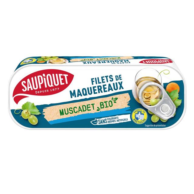 3165950221046 - Saupiquet - Filets de Maqueraux au Muscadet Bio